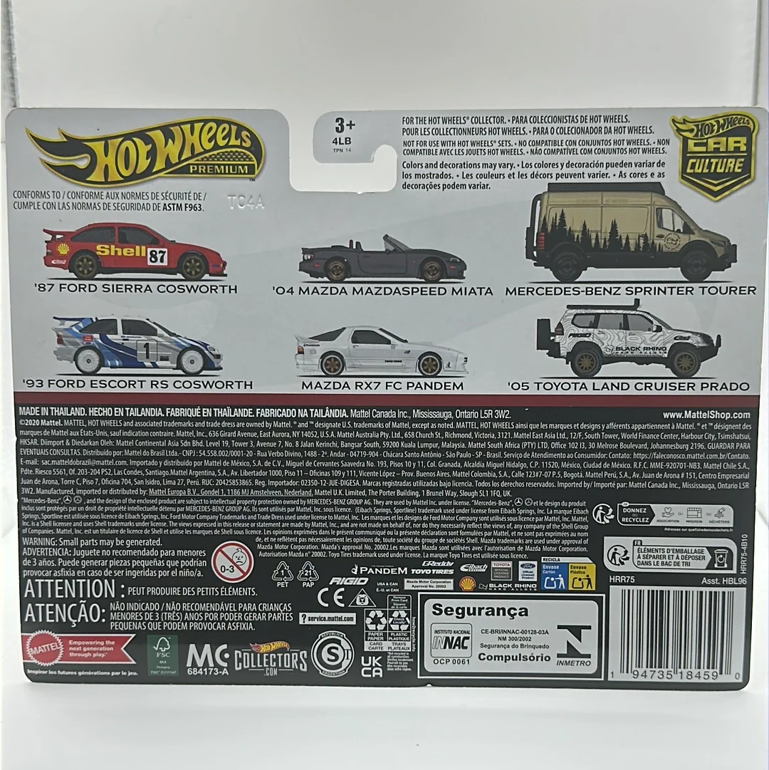 ‘04 Mazda Miata & Mazda RX7 FC Pandem TWIN PACK Car Culture Hotwheels Premium - Image 2