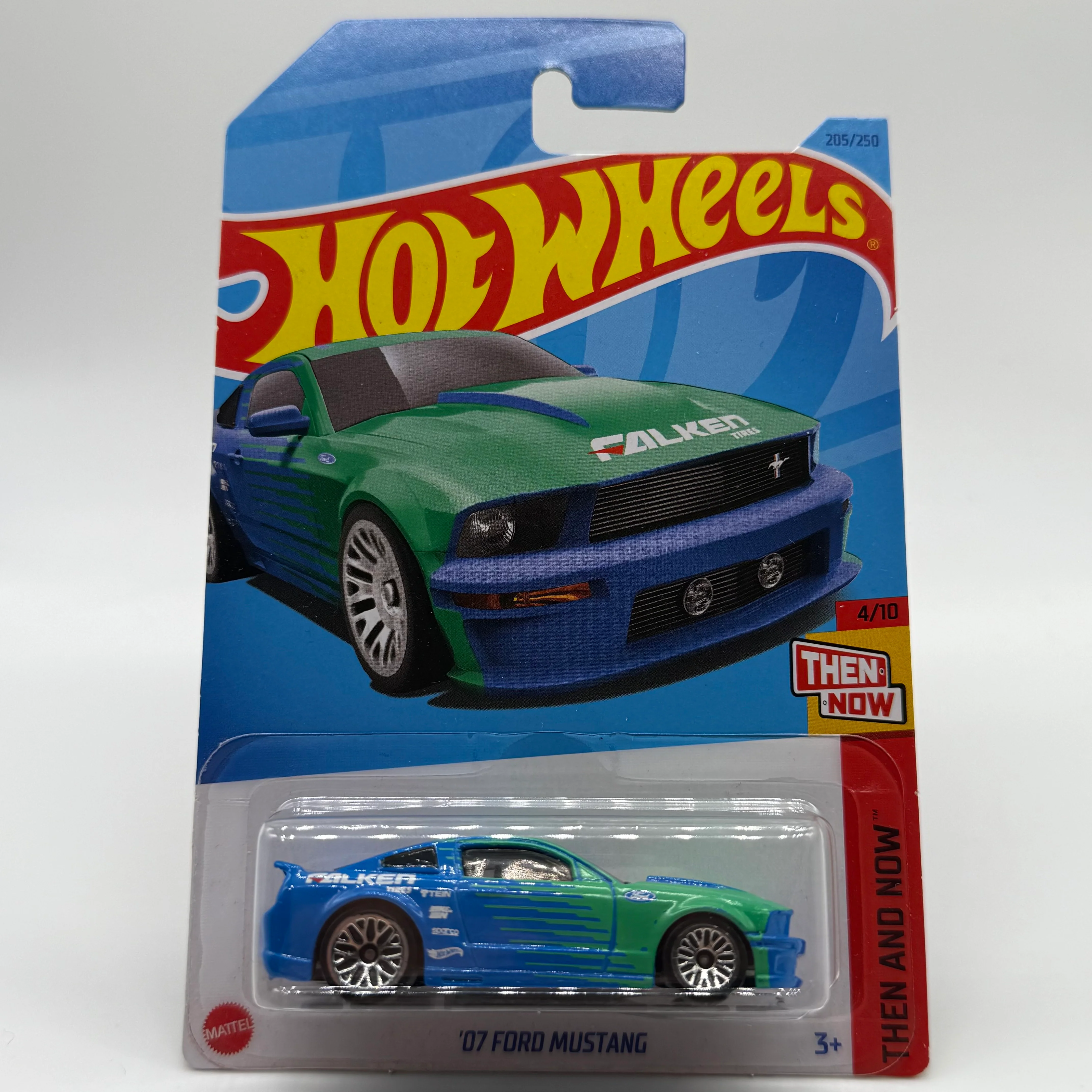 ‘07 Ford Mustang FALKEN - Then and Now 4/10 Hotwheels Mainline 205/250