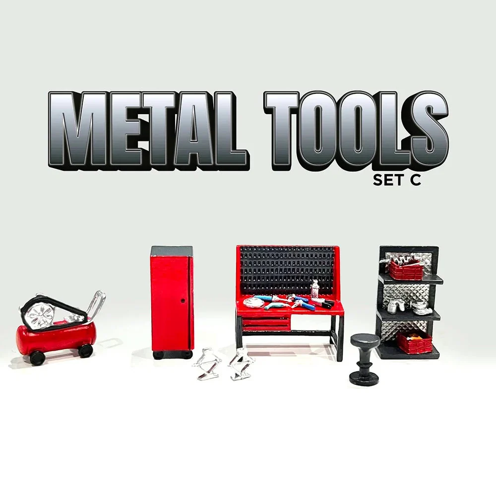 METAL TOOLS (SET C) - AMERICAN DIORAMA - Image 2