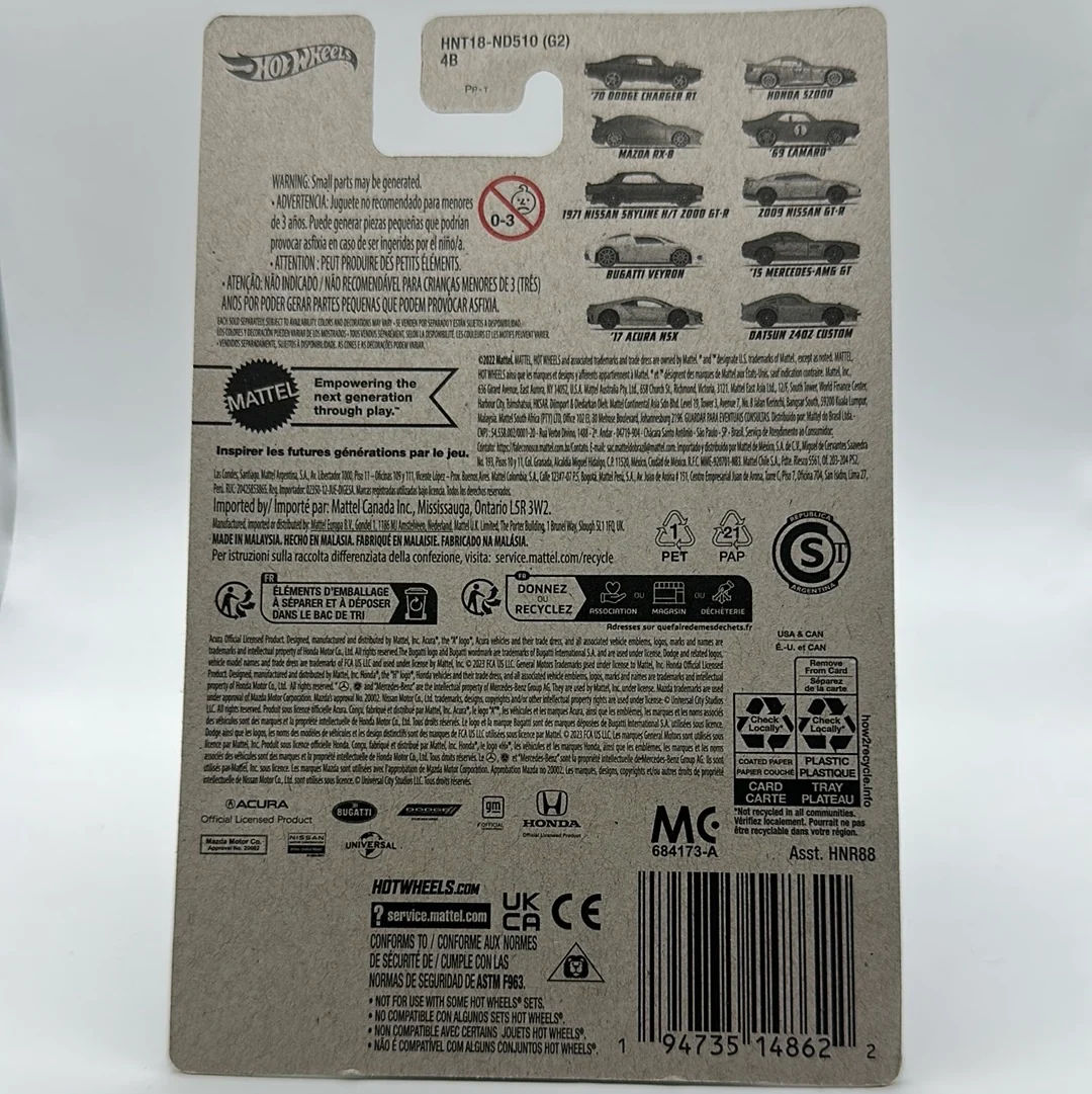 ‘15 Mercedes-AMG GT Fast & Furious 8/10 Series 3 Hotwheels Mainline - Image 2