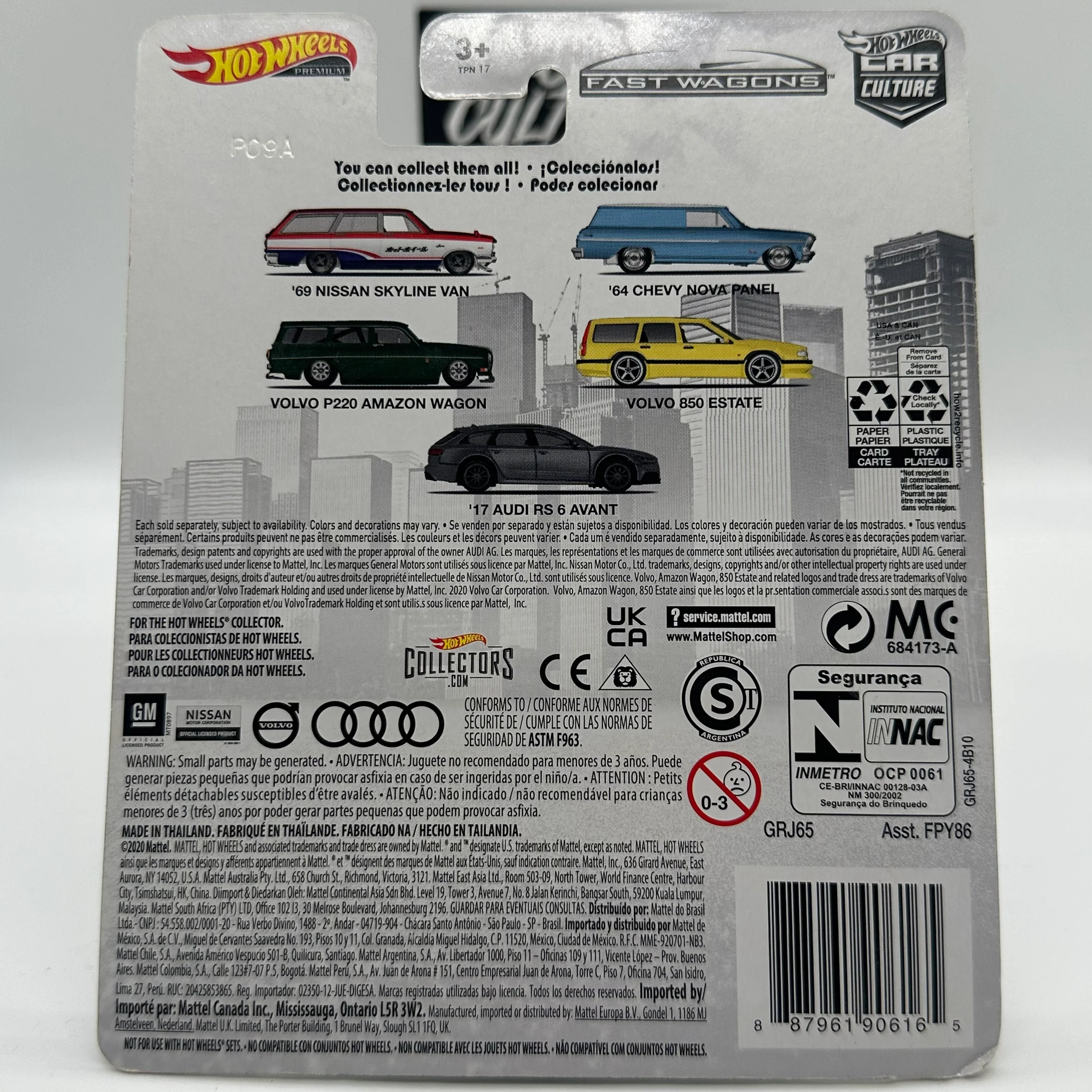 ‘17 Audi RS 6 Avant - FAST WAGONS Hotwheels Premium CAR CULTURE - Image 2