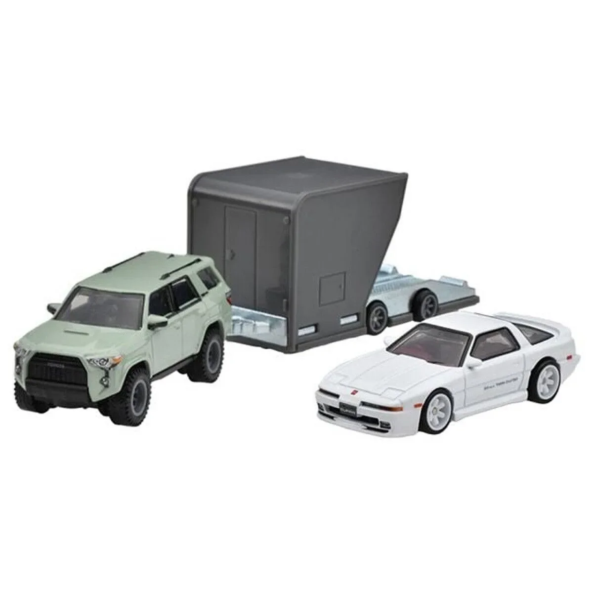 ‘18 Toyota 4Runner / ‘89 Toyota Supra Hotwheels Team Transport #72 *Includes Protector Case* - Image 3