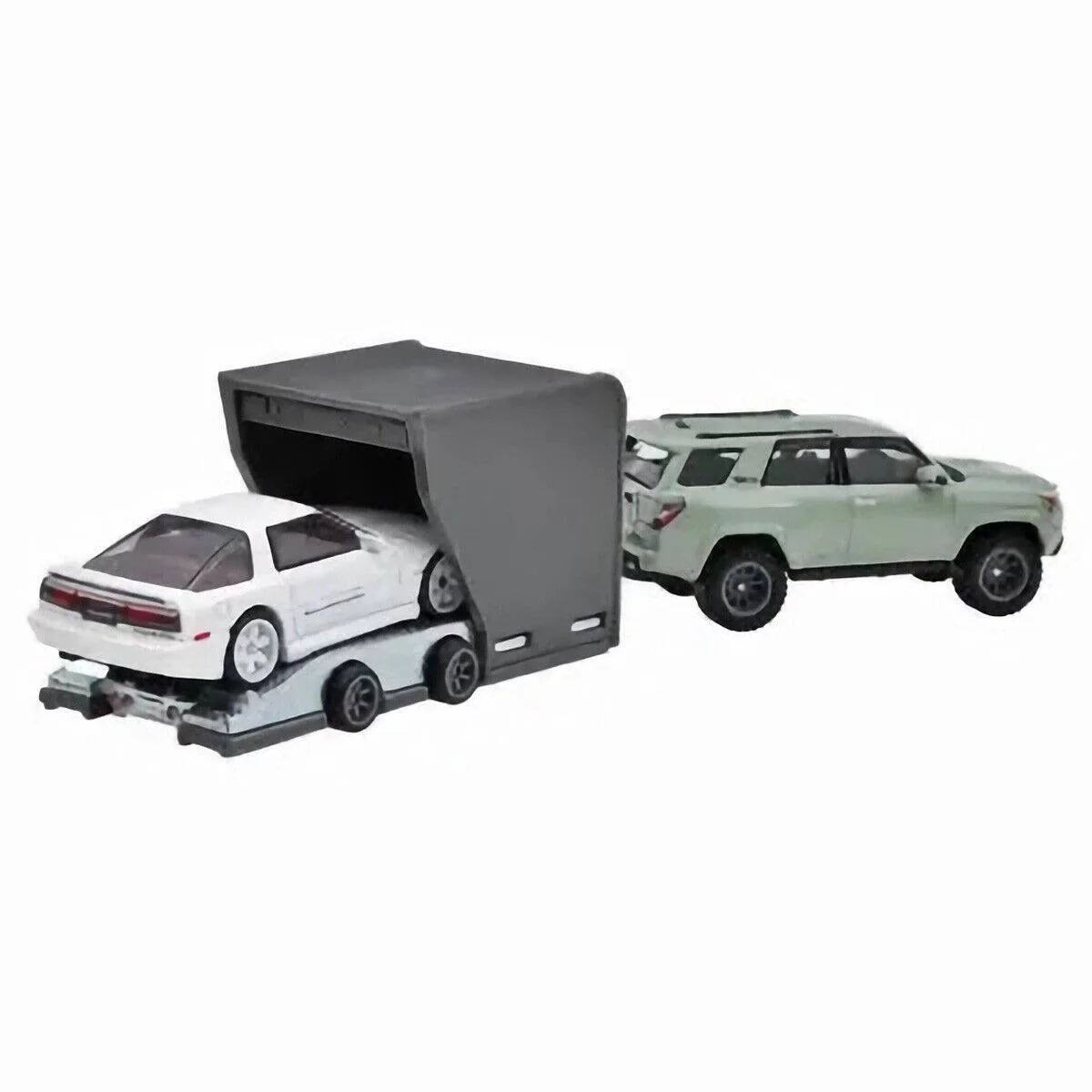 ‘18 Toyota 4Runner / ‘89 Toyota Supra Hotwheels Team Transport #72 *Includes Protector Case* - Image 4