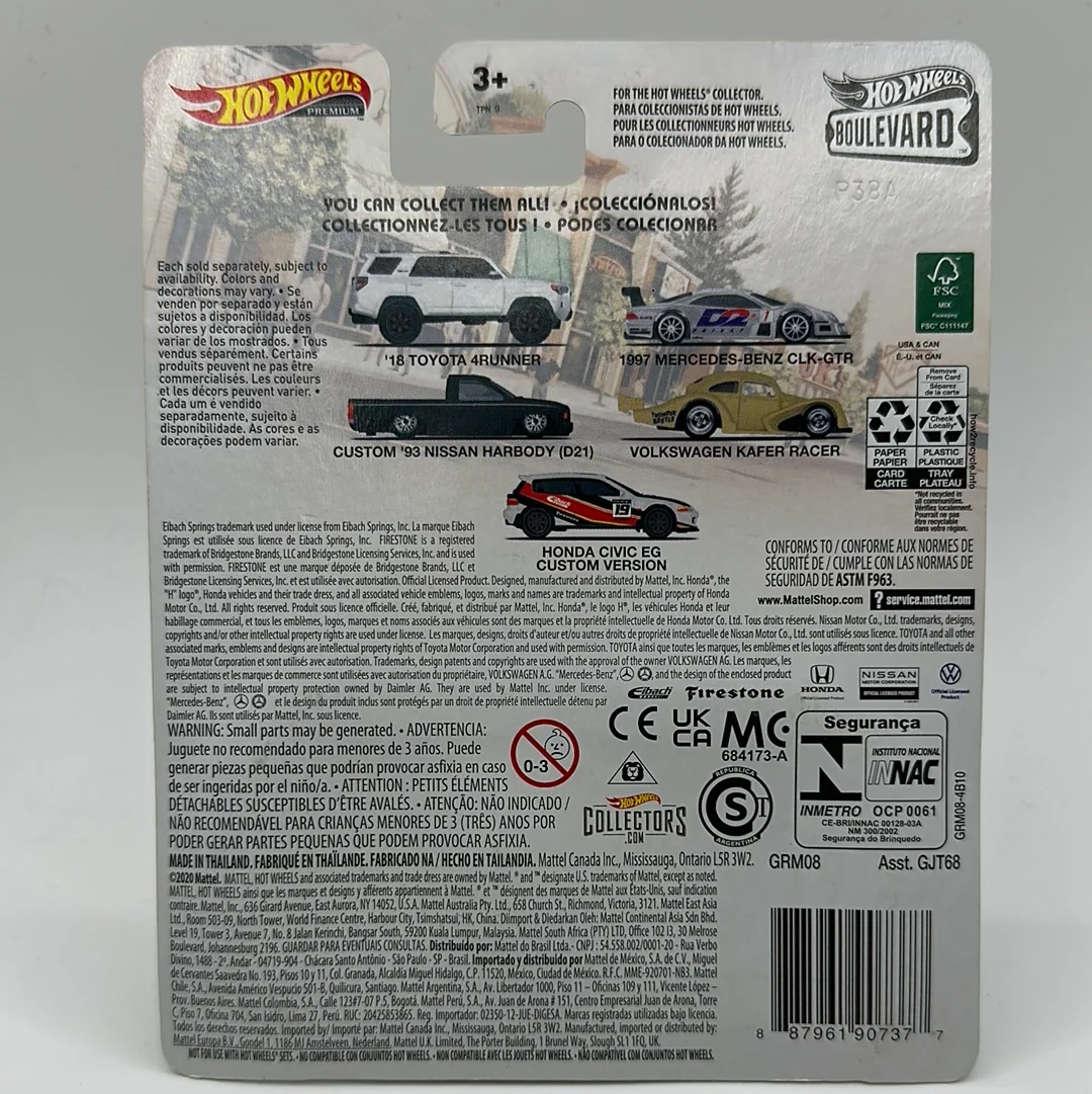 ‘18 Toyota 4Runner Hotwheels Boulevard 36 Premium 1:64 - Image 2