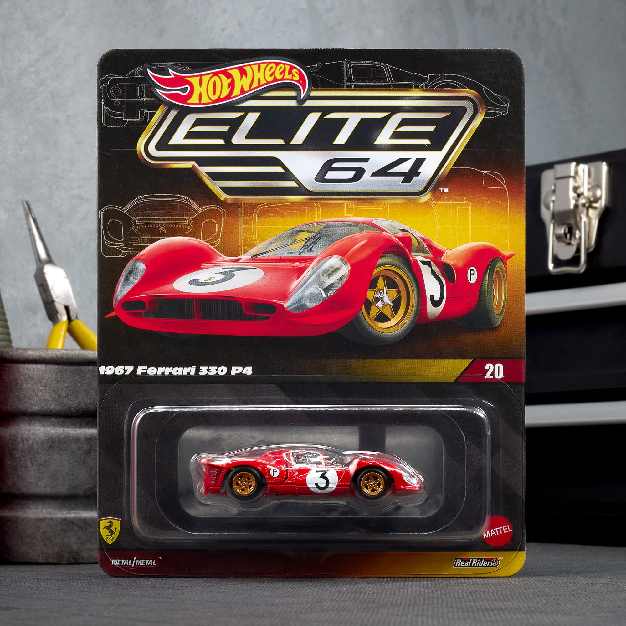 1967 Ferrari 330 P4 - Hot Wheels Elite 64