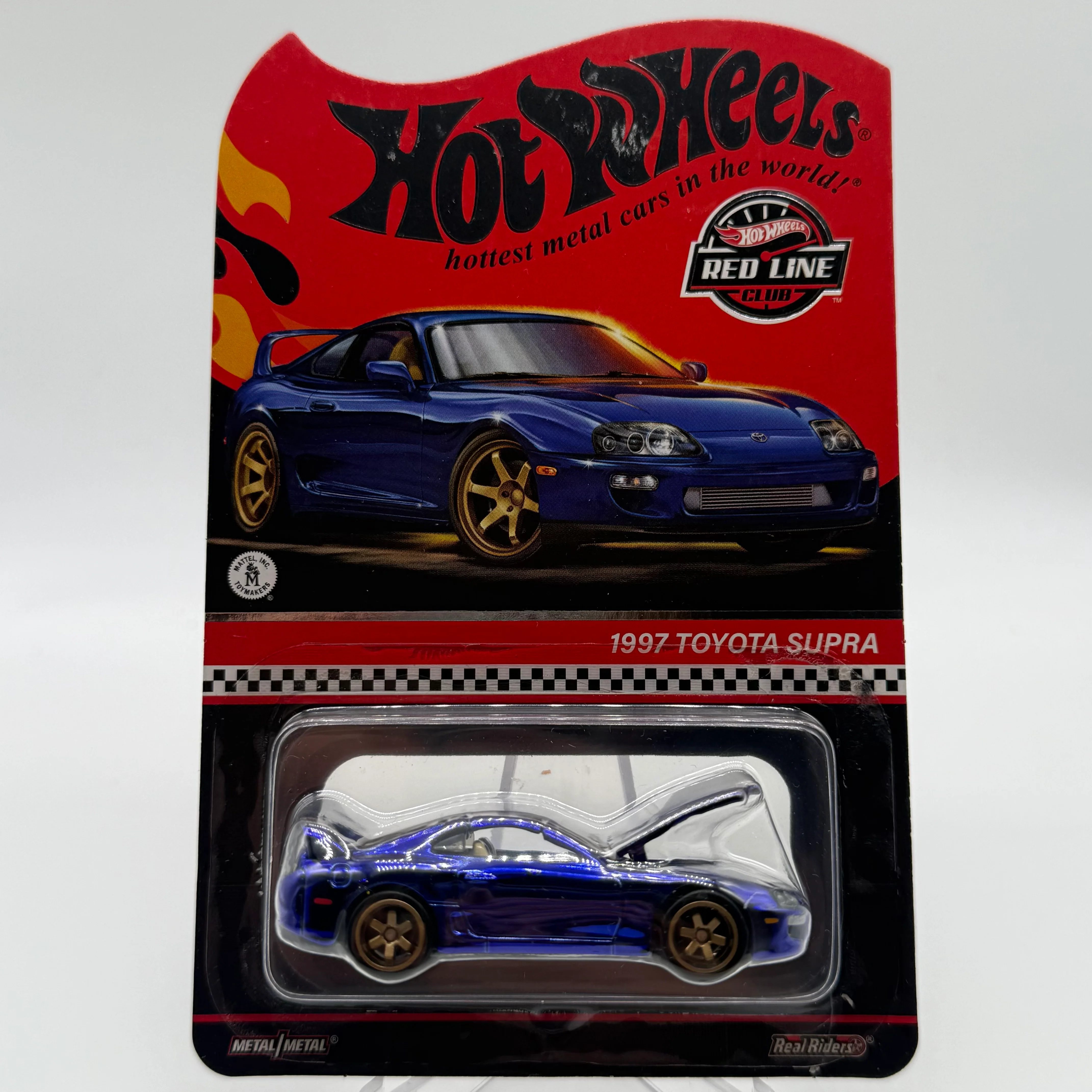 1997 Toyota Supra - RLC Red Line Club Hotwheels *Blister Glue Issue*