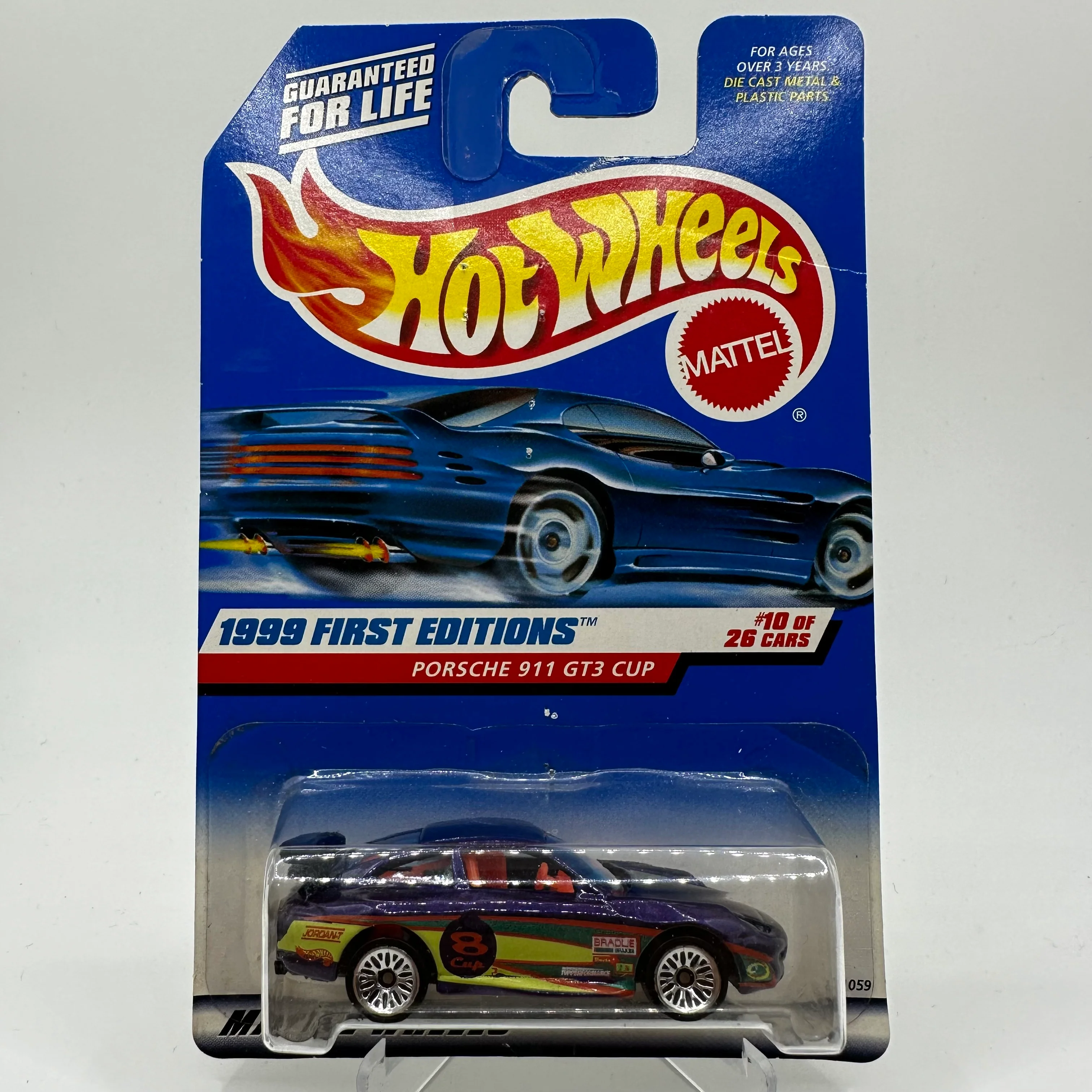 1999 First Editions Porsche 911 GT3 CUP (Black) #10 of 26 Cars Hotwheels Mainline CHECK CONDITION