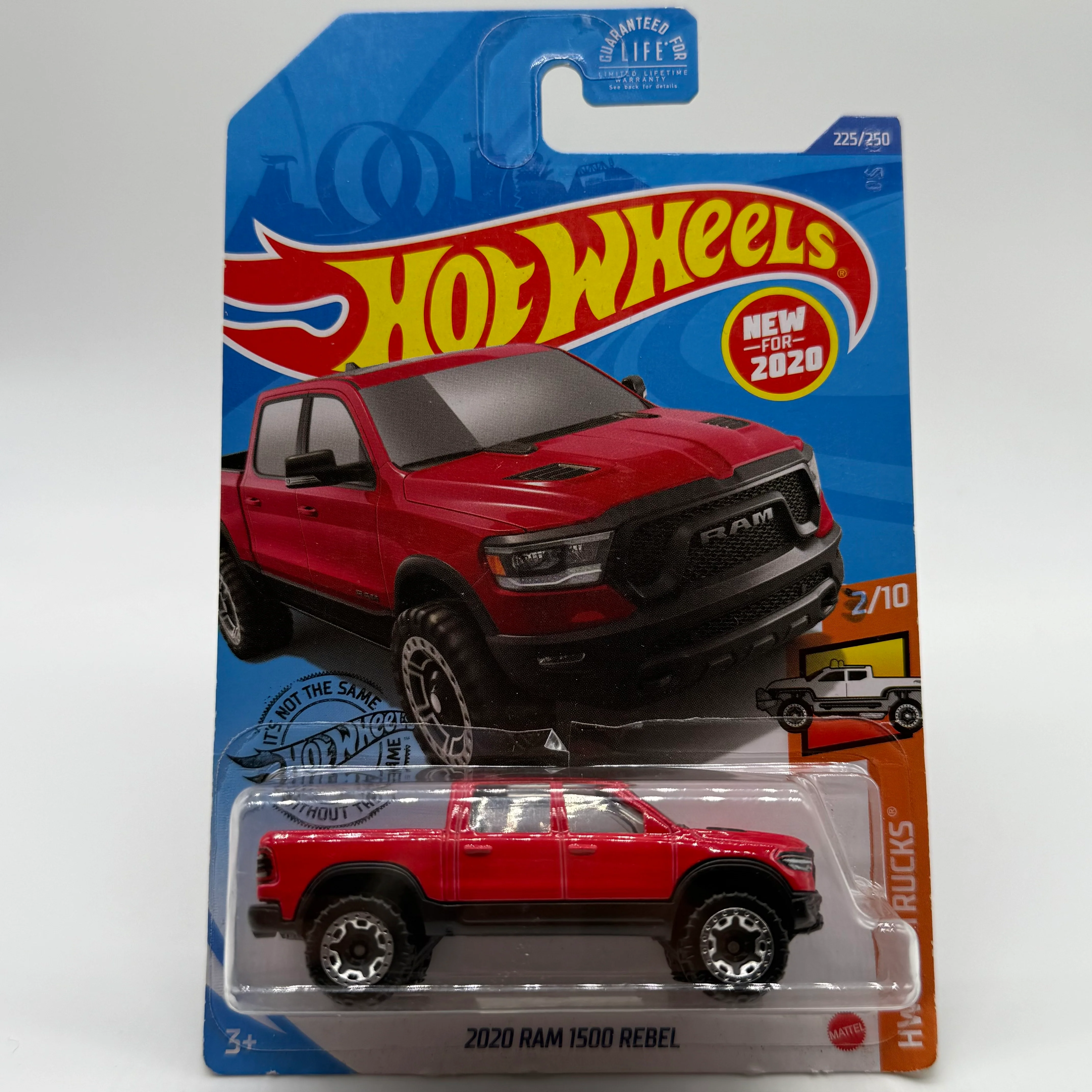 2020 RAM 1500 Rebel - HW Hot Trucks 2/10 Hotwheels Mainline 225/250