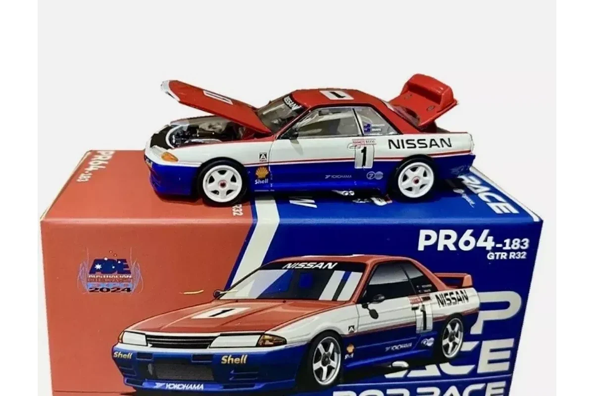 2024 POP RACE AUSTRALIAN DIECAST EXPO (ADE) NISSAN SKYLINE GTR R32 EXCLUSIVE PR64-183 - Image 2