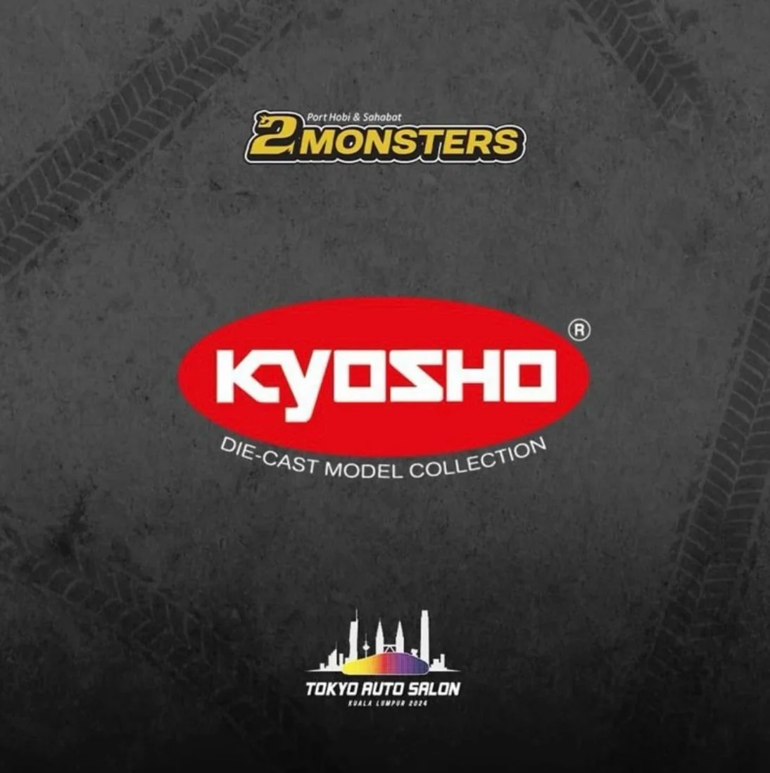 2024 TAS Tokyo Autosalon KL Kyosho Nissan Nismo 400R (R33) Red Exclusive (Light Feature) + Exclusive Pin - Image 6