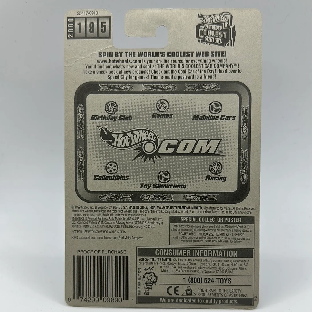 ‘32 Ford Coupe 2000 First Editions Hotwheels Mainline 1:64 - Image 2