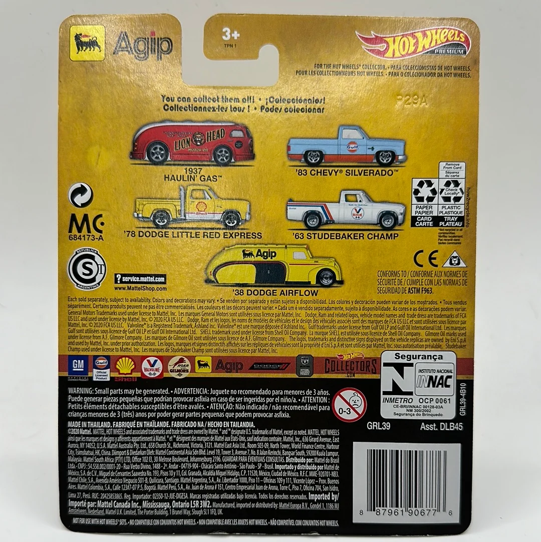 ‘38 Dodge Airflow Agip 5/5 Hotwheels Premium 1:64 - Image 2