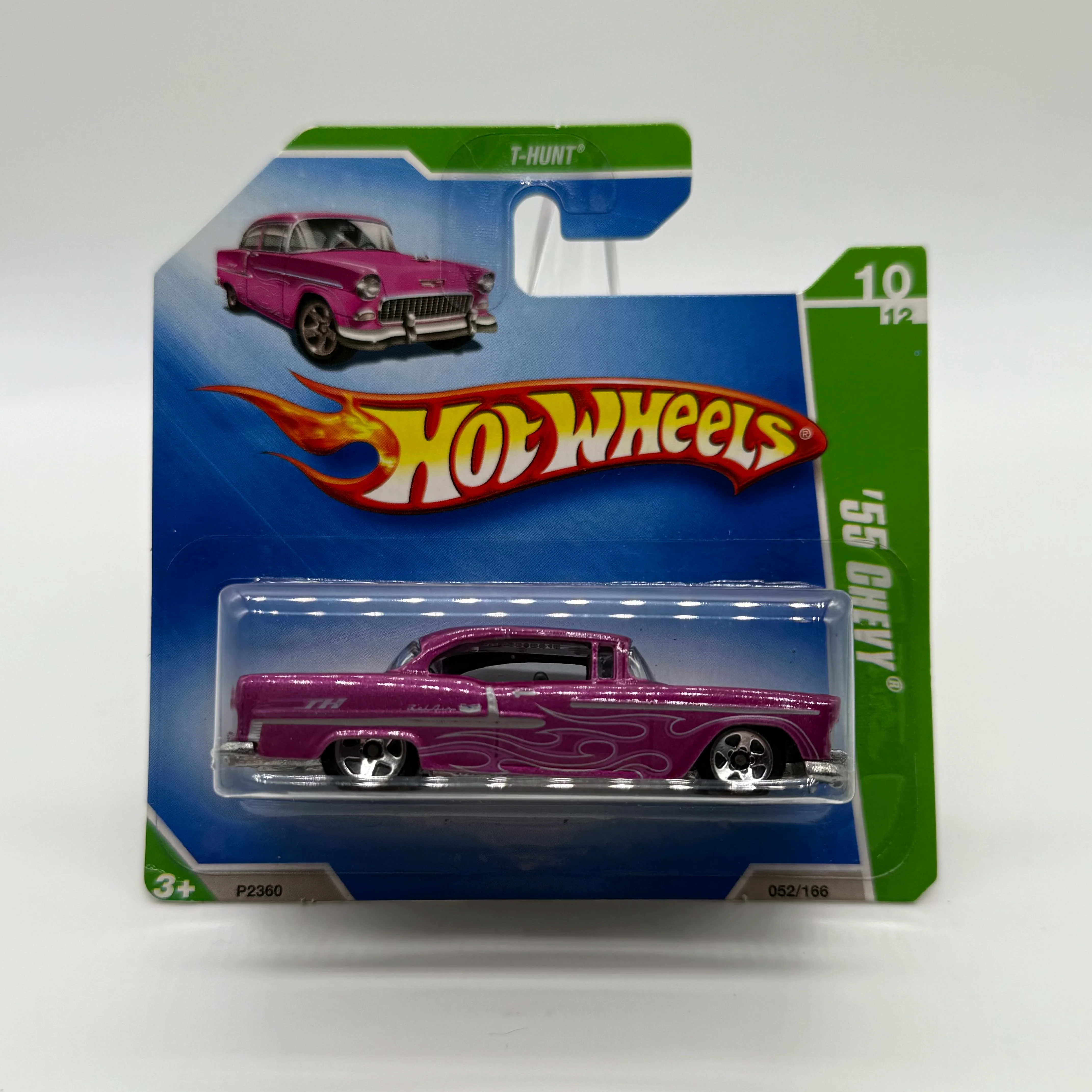 ‘55 Chevy T-HUNT Treasure Hunt 10/12 Hotwheels Mainline 052/166
