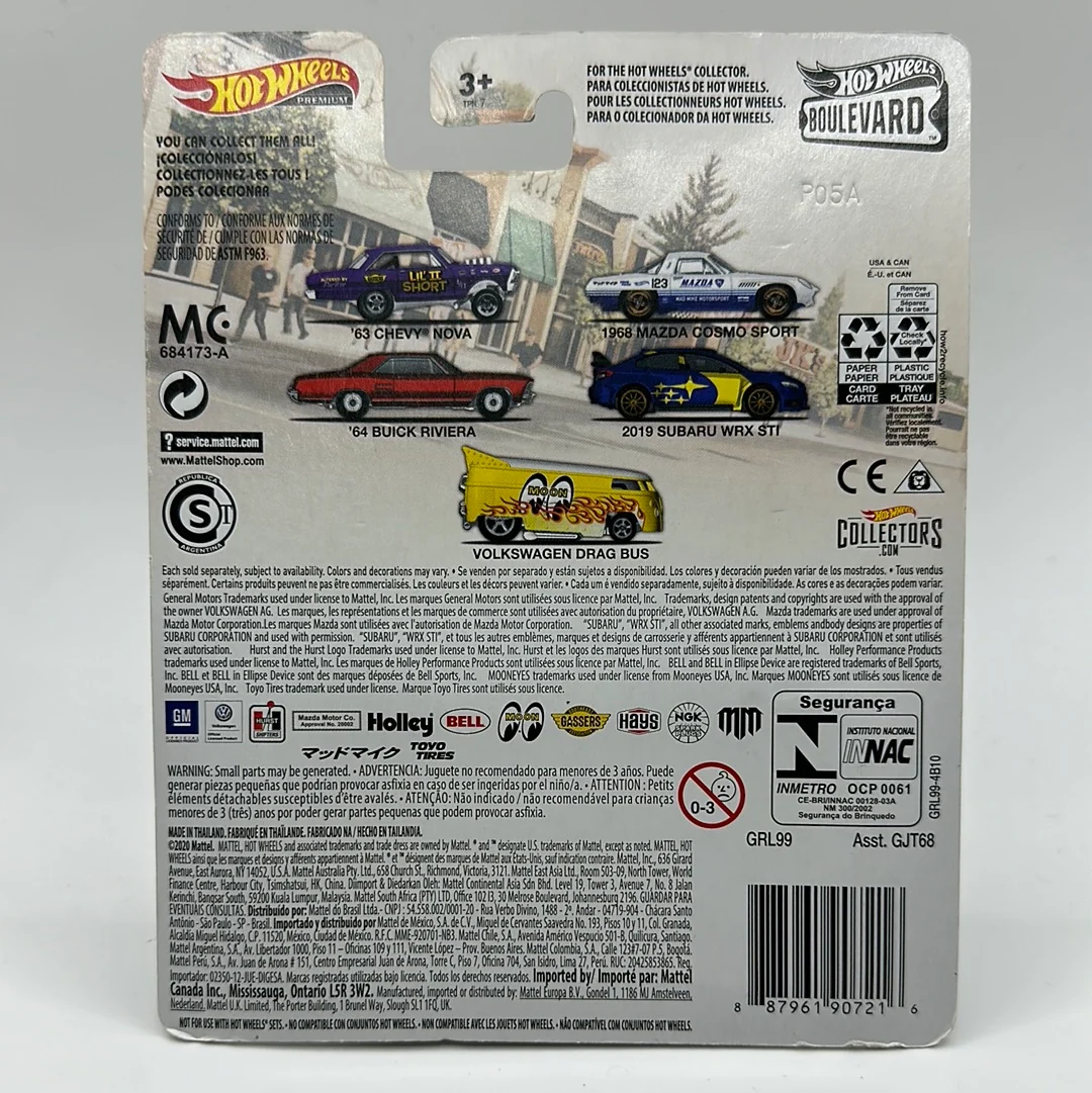 ‘63 Chevy Nova Boulevard #21 Hotwheels Premium 1:64 - Image 2