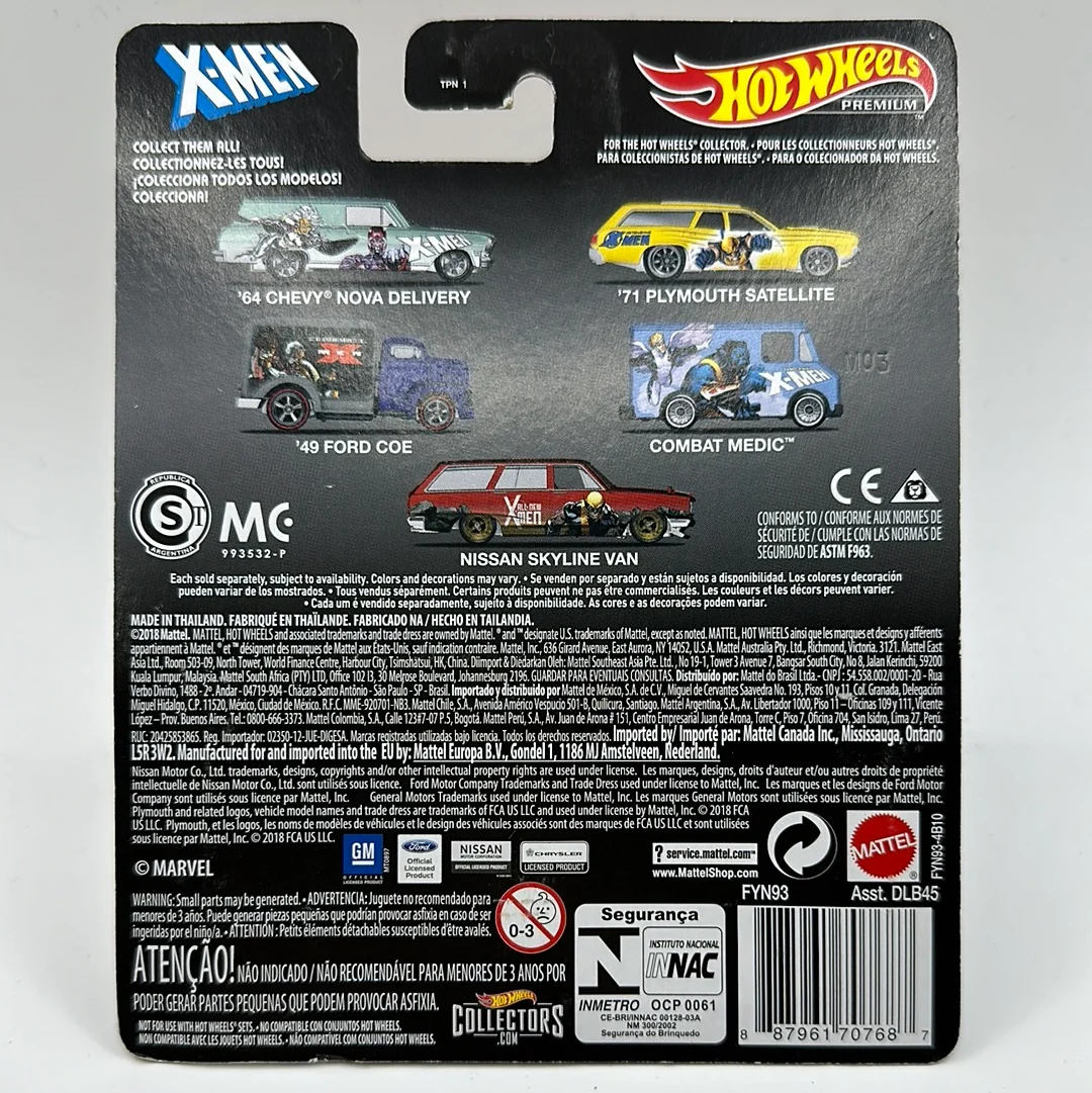‘64 Chevy Nova Delivery X-MEN 1/5 Hotwheels Premium 1:64 - Image 2