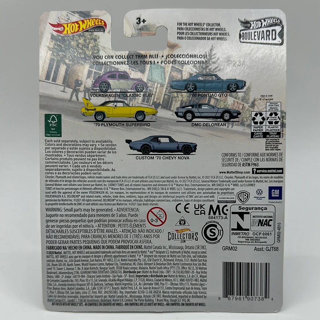 ‘66 Pontiac GTO Hotwheels Boulevard #32 Premium 1:64 - Image 2