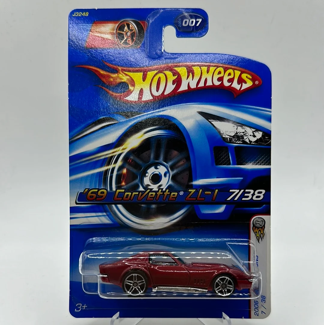 ‘69 Corvette ZL-1 7/38 Hotwheels Mainline 007-2006 First Edition Release