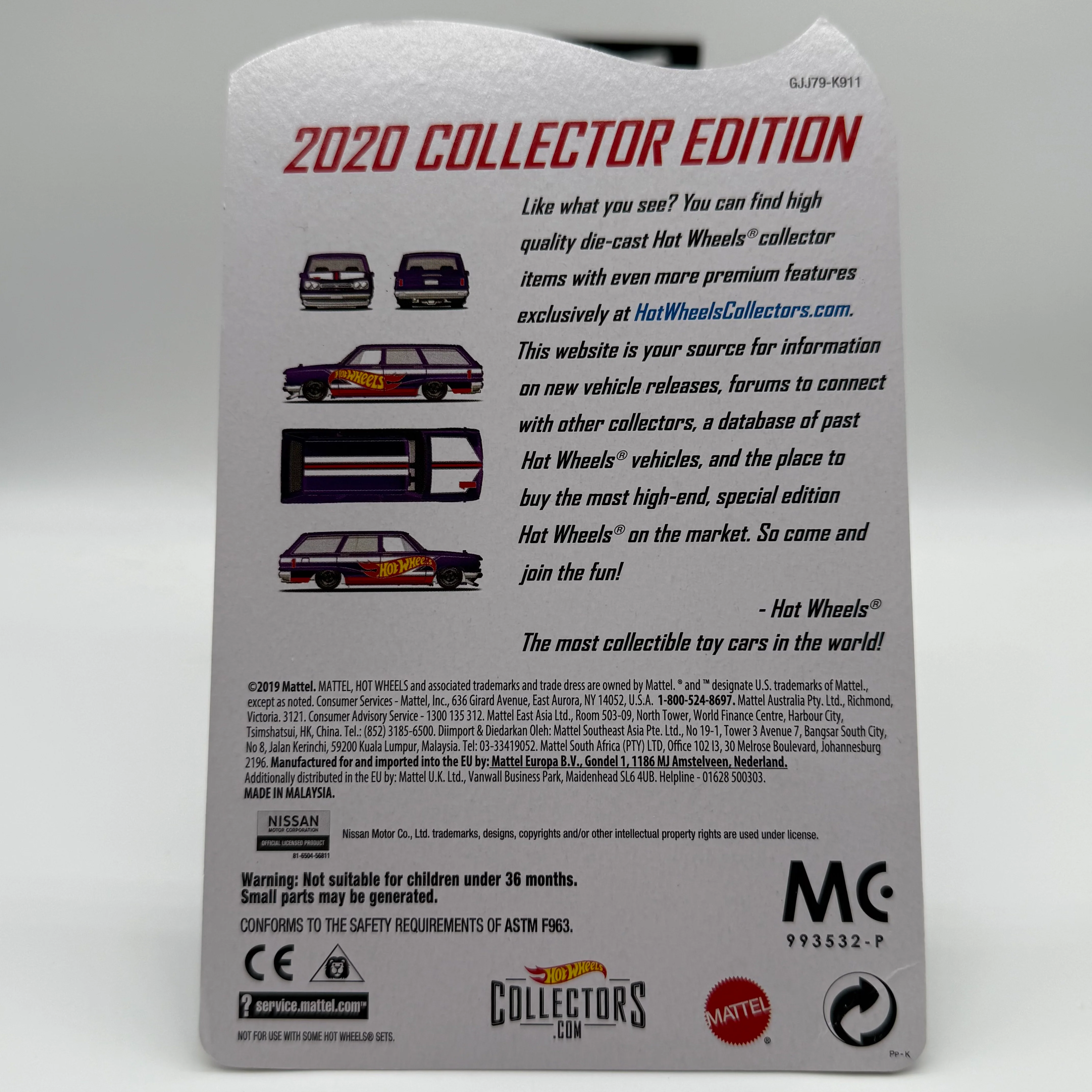 ‘69 Nissan Skyline Van - Hotwheels 2020 Collector Edition - Image 2