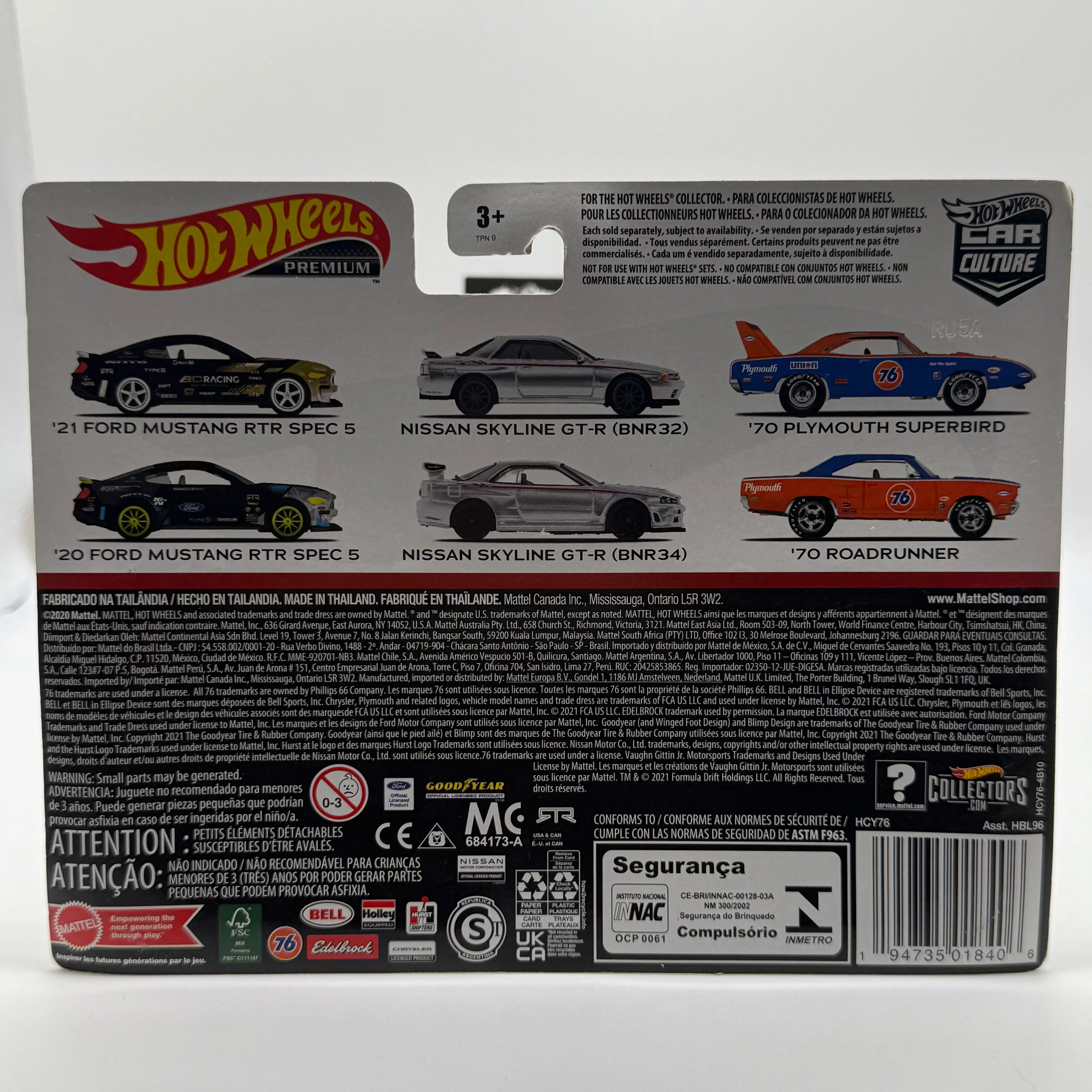 ‘70 Plymouth Superbird & ‘70 Road Runner TWIN PACK Hotwheels *Melted Blister* - Image 2