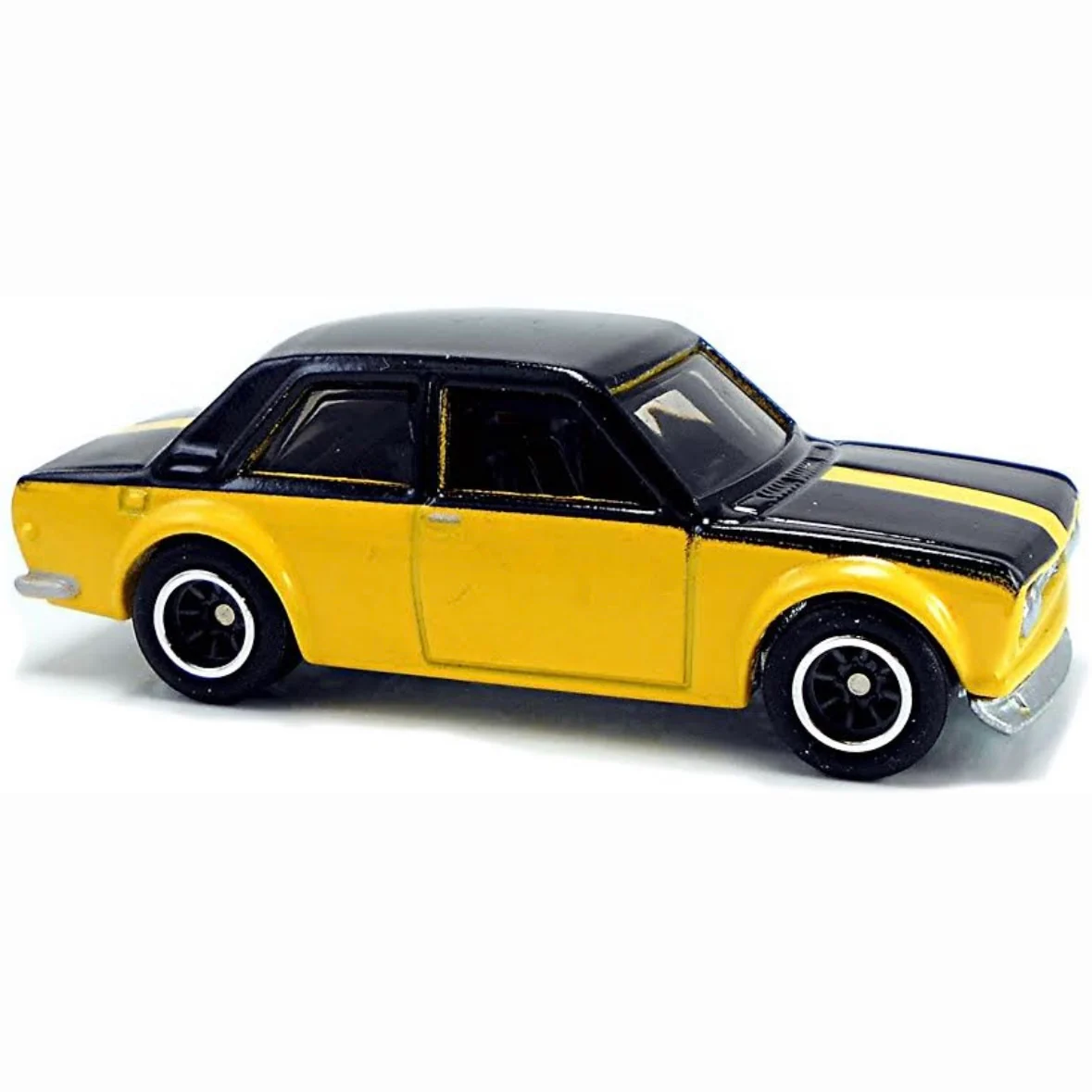 ‘71 Datsun 510 Bluebird - DISPLAY CASE EXCLUSIVE Yellow/Black *LOOSE* Sealed bag - Image 2