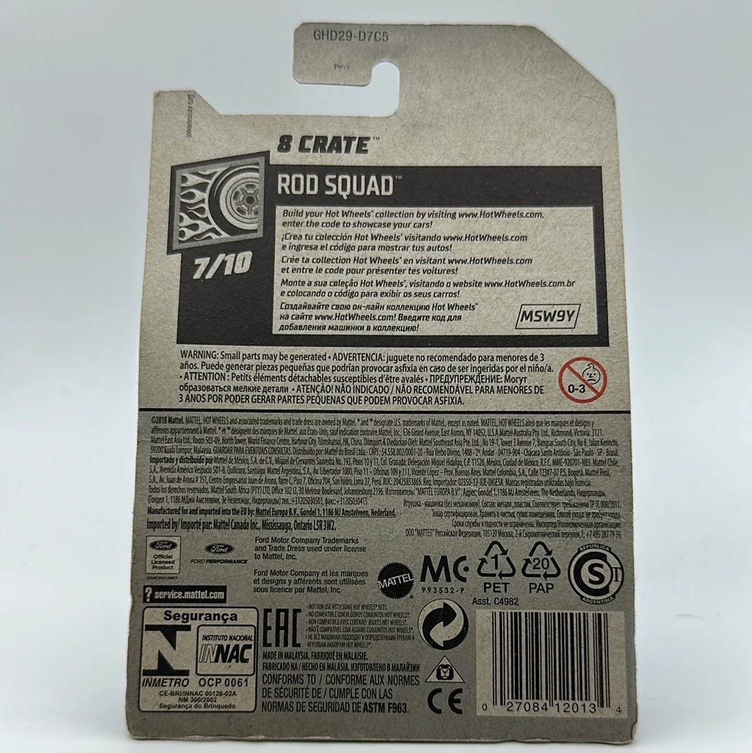 8 Crate - Rod Squad 7/10 Hotwheels Mainline 74/250 - Image 2