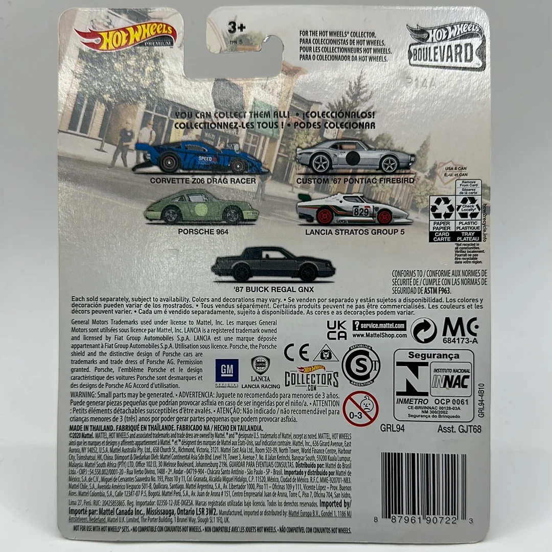 ‘87 Buick Regal GNX Boulevard #30 Hotwheels Premium 1:64 - Image 2