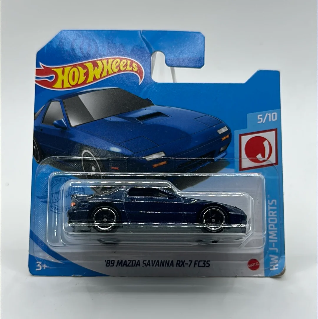 ‘89 Mazda Savanna RX-7 FC35 HW J-Imports 5/10 Hotwheels Mainline *SOFT CORNERS*