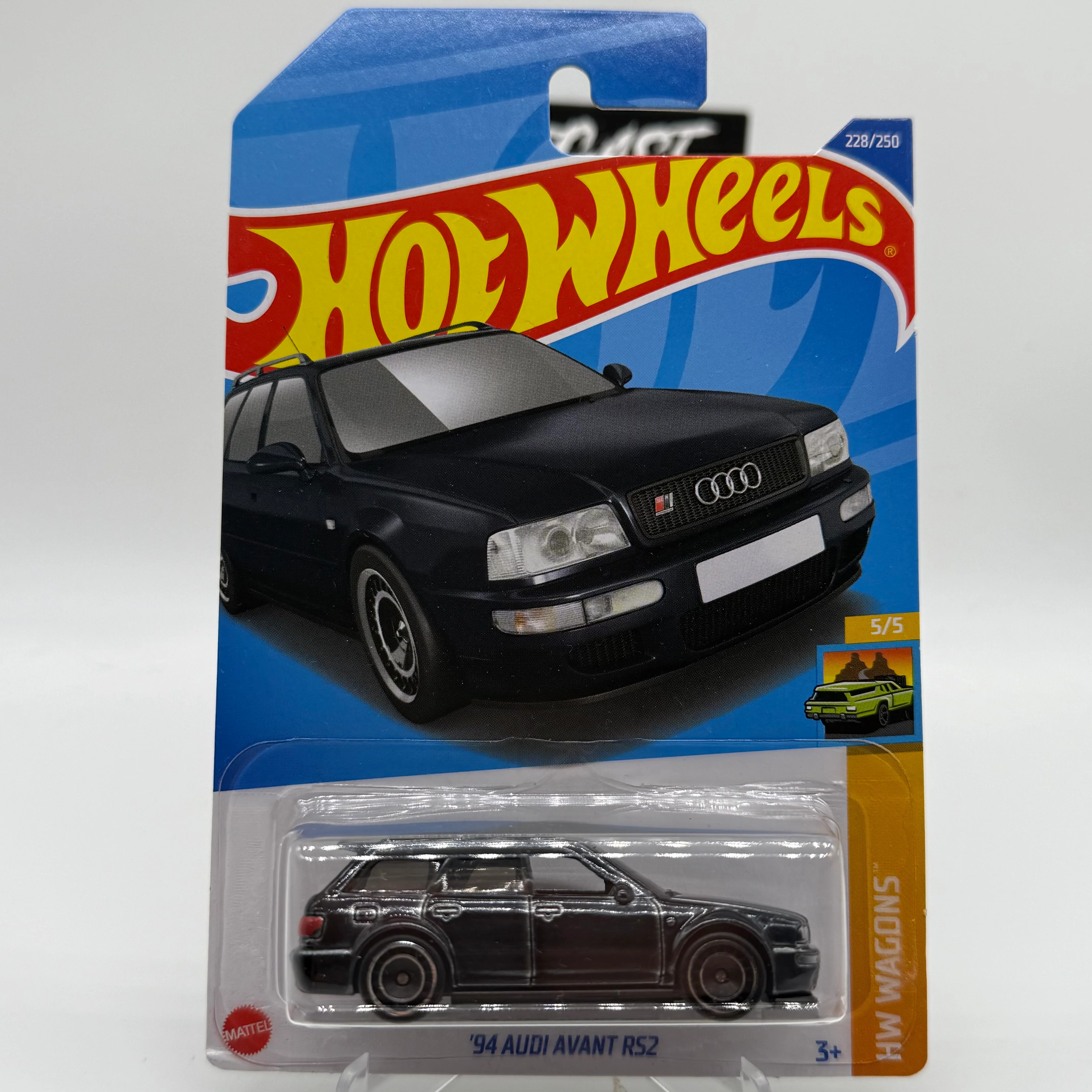 ‘94 Audi Avant RS2 *STH* Super Treasure Hunt - HW Wagons 5/5 Hotwheels Mainline 228/250