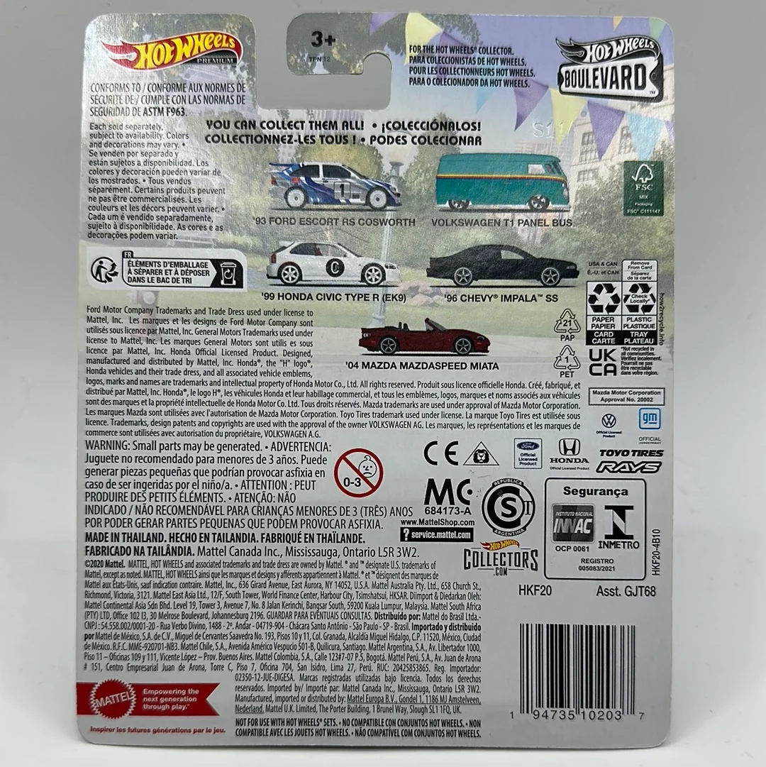 ‘96 Chevy Impala SS Hotwheel Boulevard 74 Premium 1:64 - Image 2