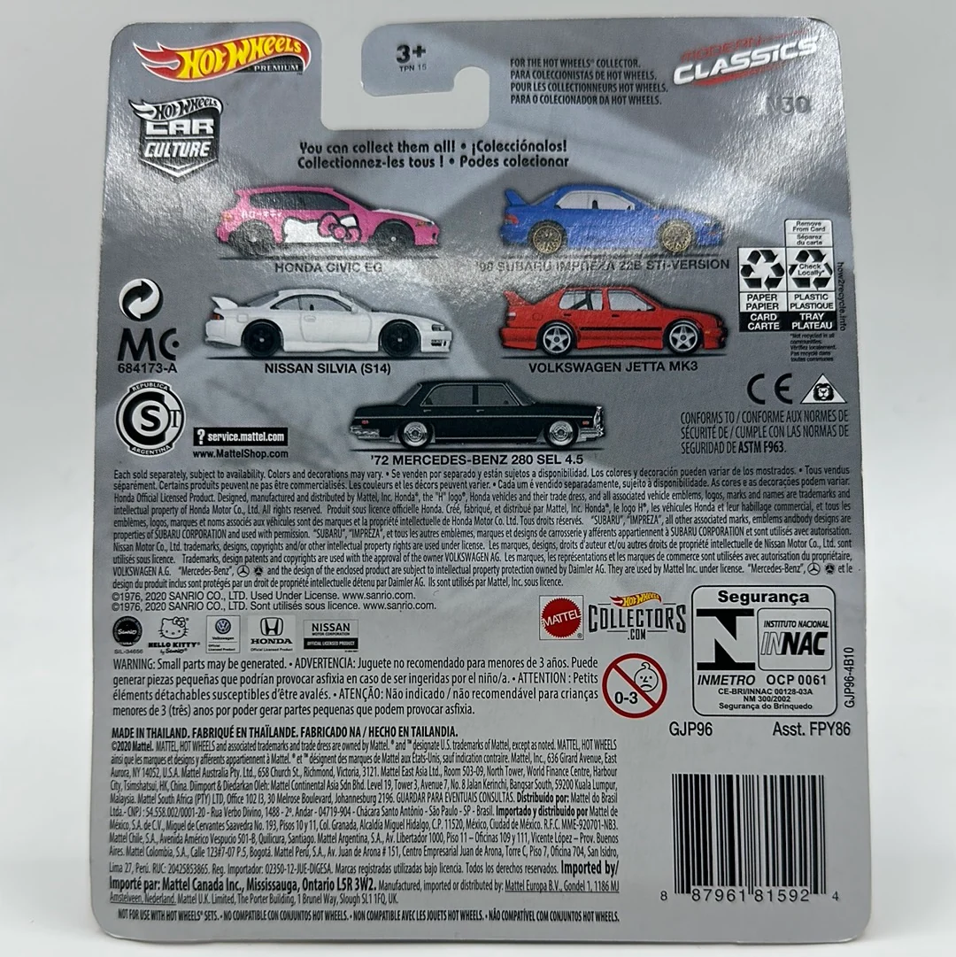 ‘98 Subaru Impreza 22B STi-Version Modern Classics 2/5 Hotwheels Premium - Image 2