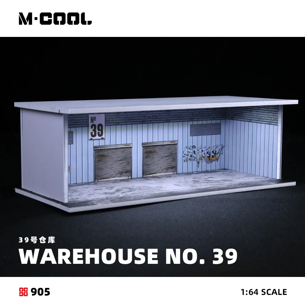 A-39 Warehouse Assembly Scene - w/Lights - M·COOL 1:64 - Image 2