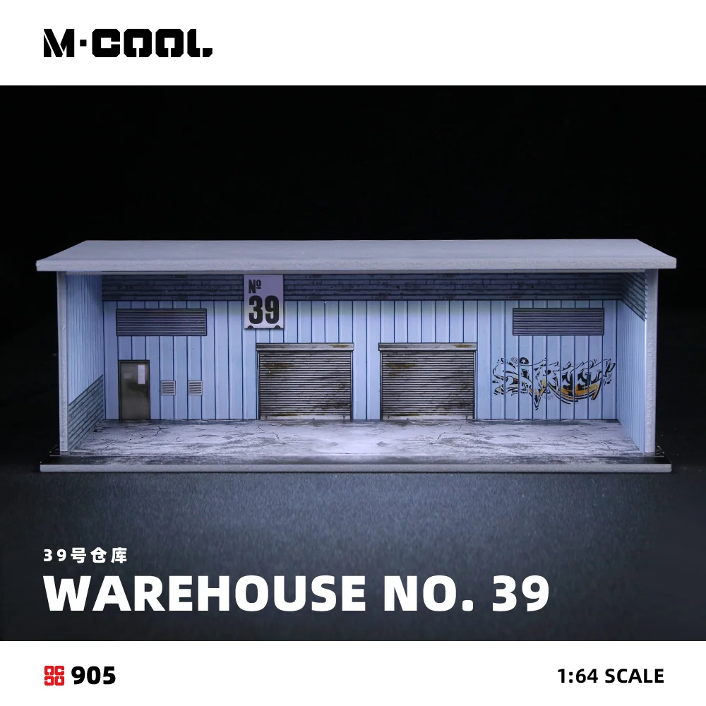 A-39 Warehouse Assembly Scene - w/Lights - M·COOL 1:64 - Image 5