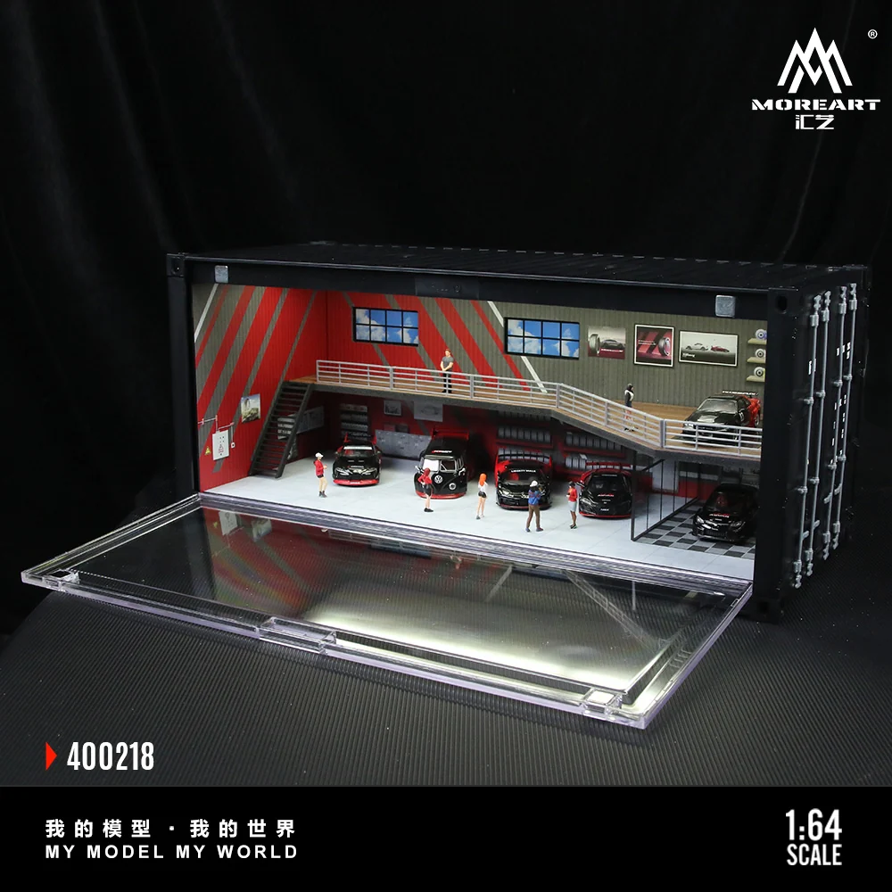 ADVAN Repair Shop Container - Morearts 1:64 - Image 3
