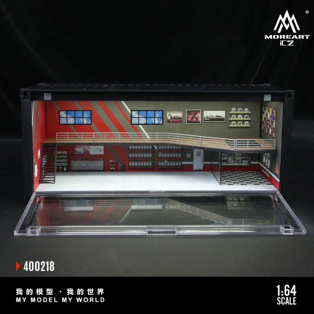 ADVAN Repair Shop Container - Morearts 1:64 - Image 5