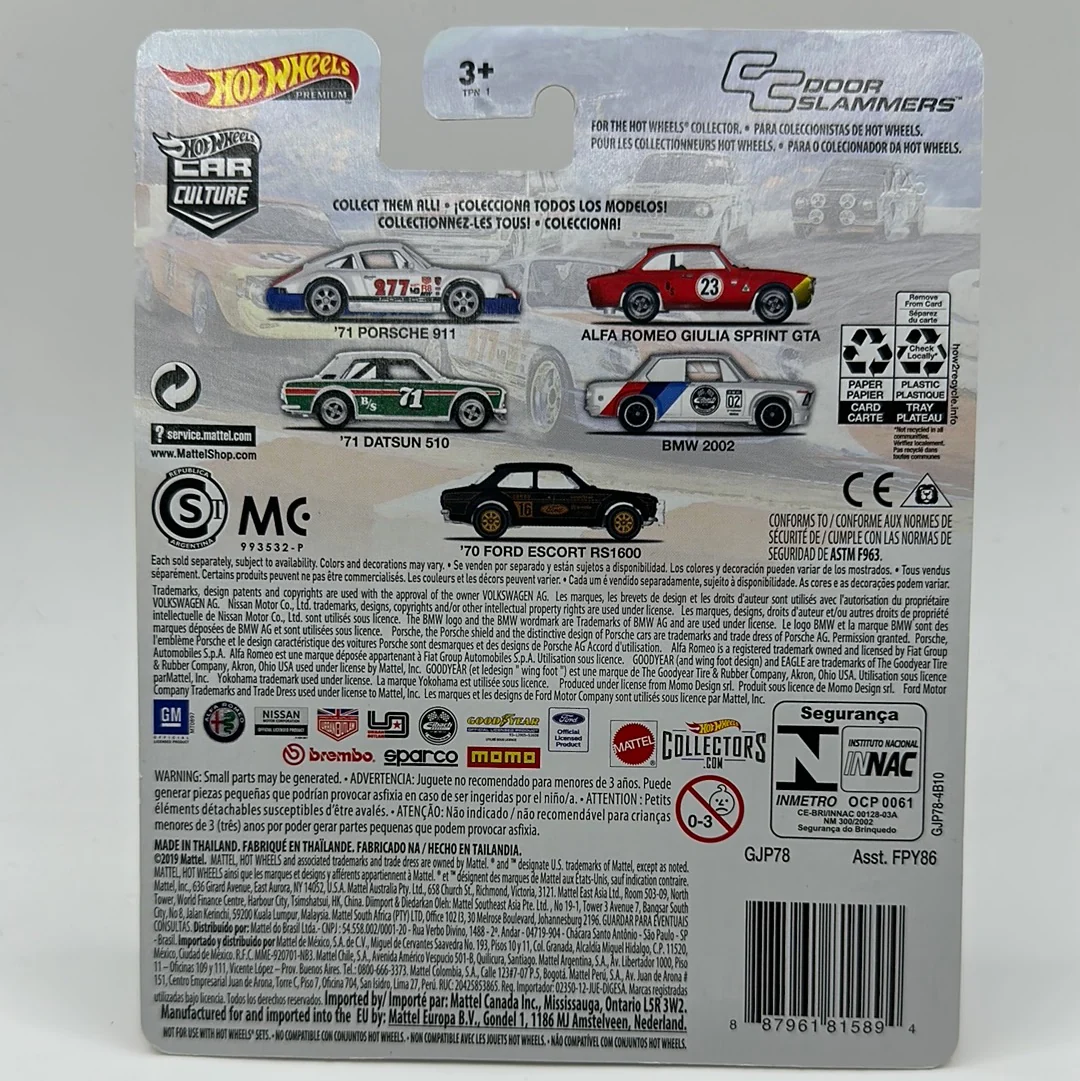 Alfa Romeo Giulia Sprint GTA Door Slammers 2/5 Hotwheel Premium Car Culture 1:64 - Image 2