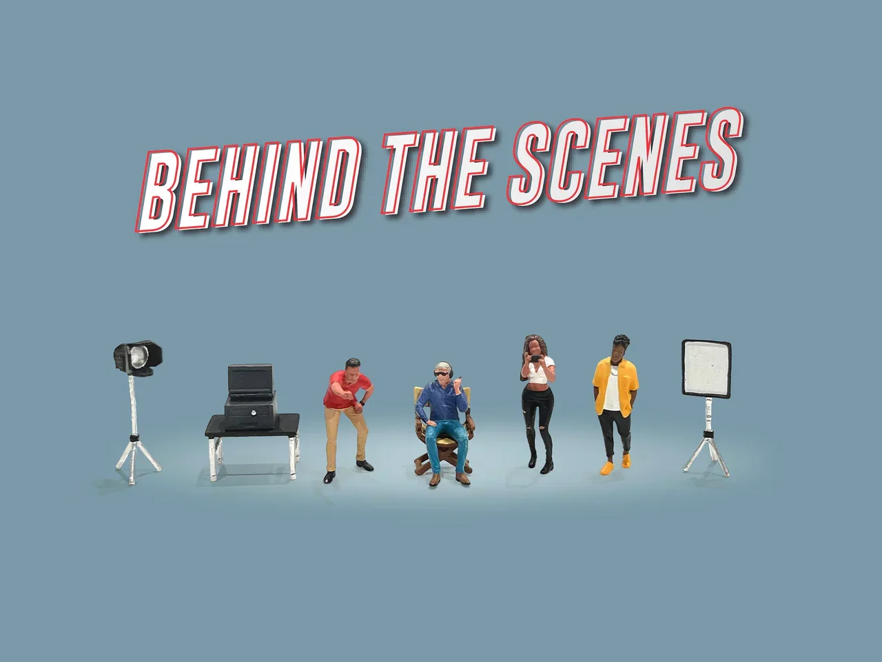 American Diorama 1:64 Figure Set Behind the Scenes