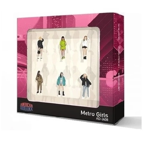 AMERICAN DIORAMA - METRO GIRLS 1:64 FIGURE Set - Image 3