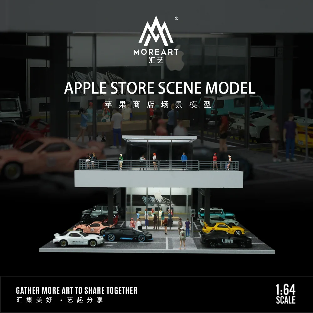 APPLE STORE SCENE MODEL MO936208 - MOREART 1:64 - Image 2