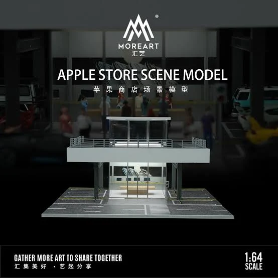 APPLE STORE SCENE MODEL MO936208 - MOREART 1:64 - Image 3