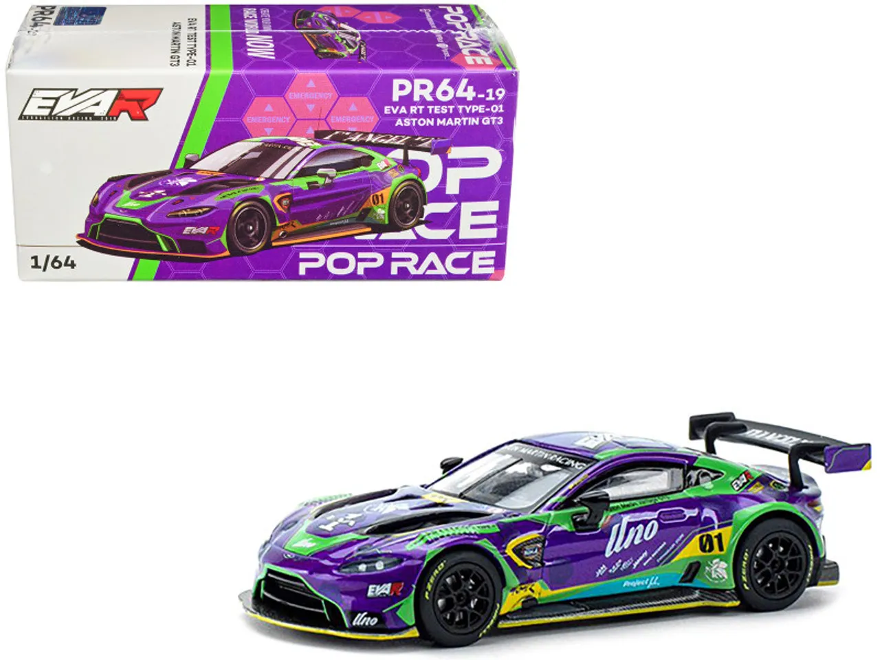 Aston Martin GT3 EVA RT Test Type-01 – PR64-0019 POP RACE - Image 2