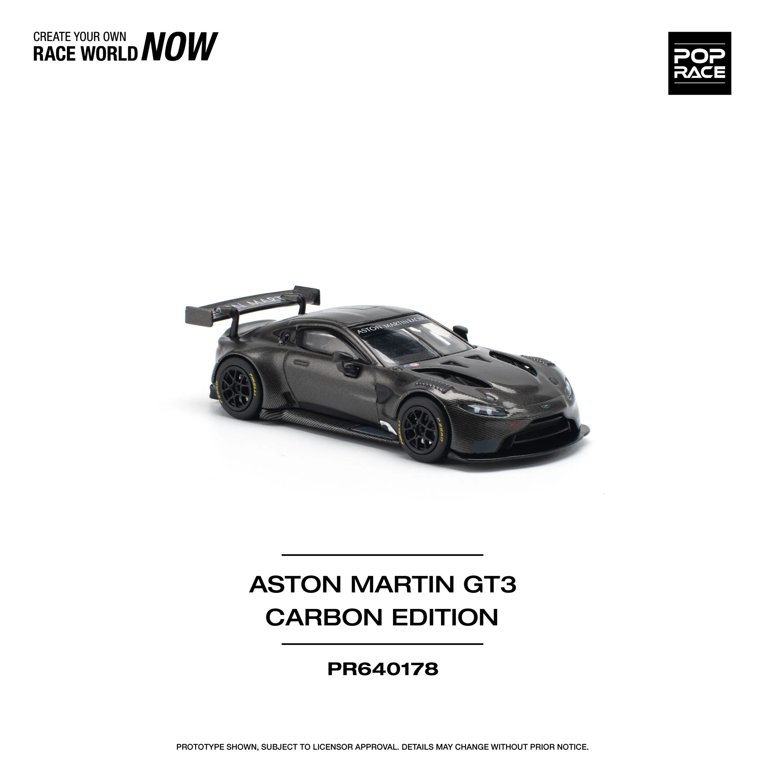 Aston Martin Vantage GT3 Carbon Edition – POP RACE PR64-178 - Image 3
