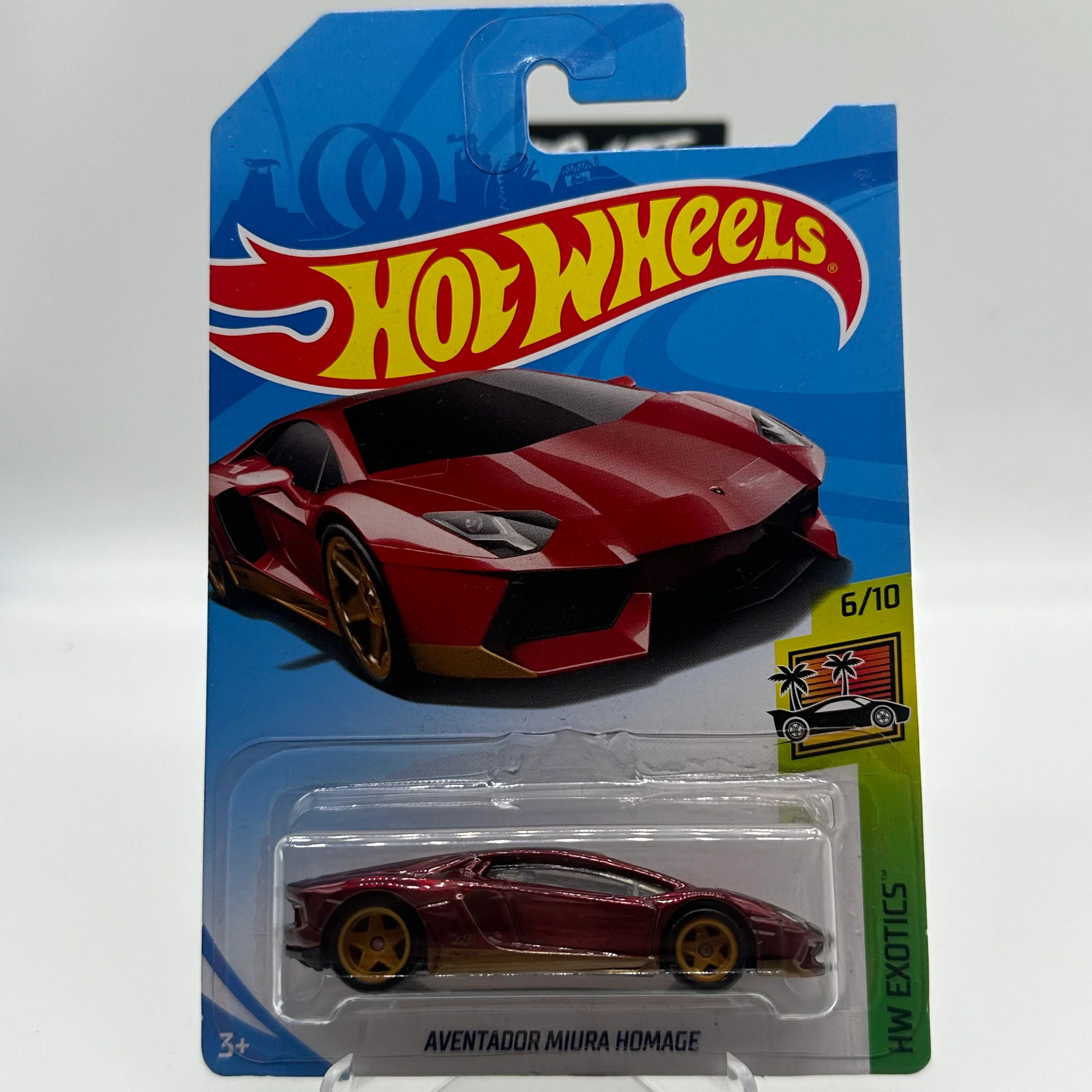 Aventador Miura Homage *STH* Super Treasure Hunt - HW Exotics 6/10 Hotwheels Mainline