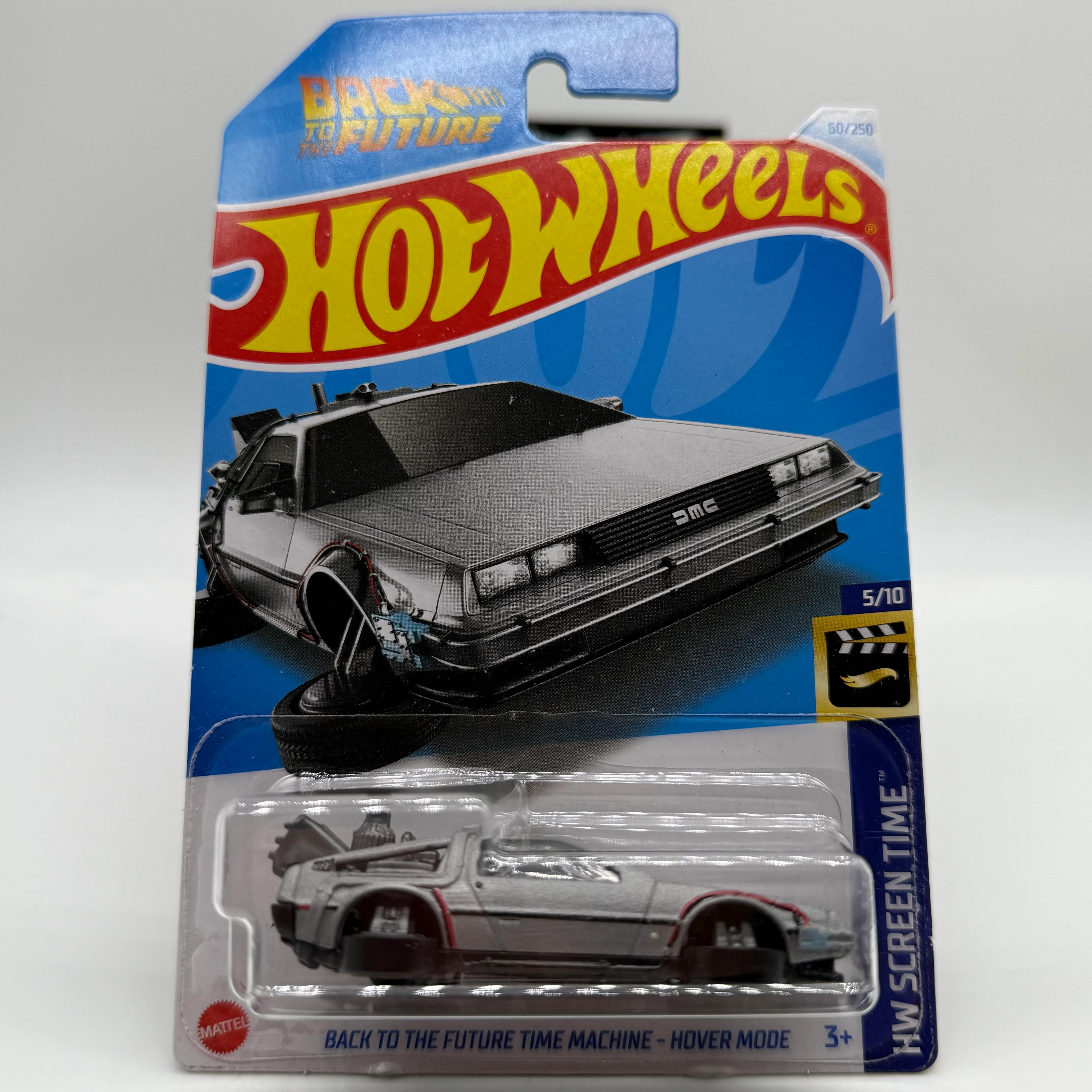 Back to the future TIME MACHINE HOVER MODE - HW Screen Time 5/10 Hotwheels Mainline 60/250