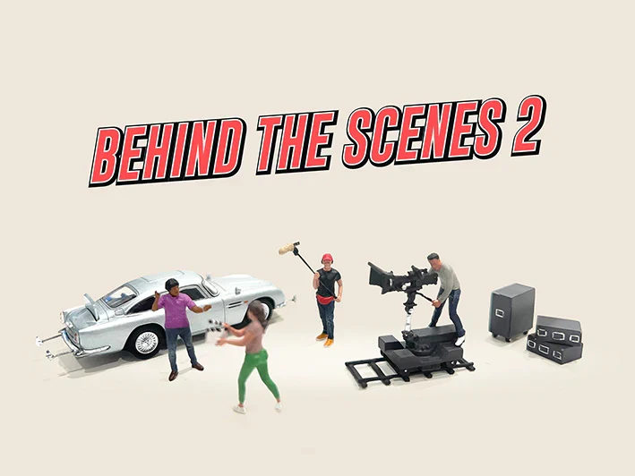 Behind the Scenes 2 - Figure Set American Diorama 1:64 - Image 3