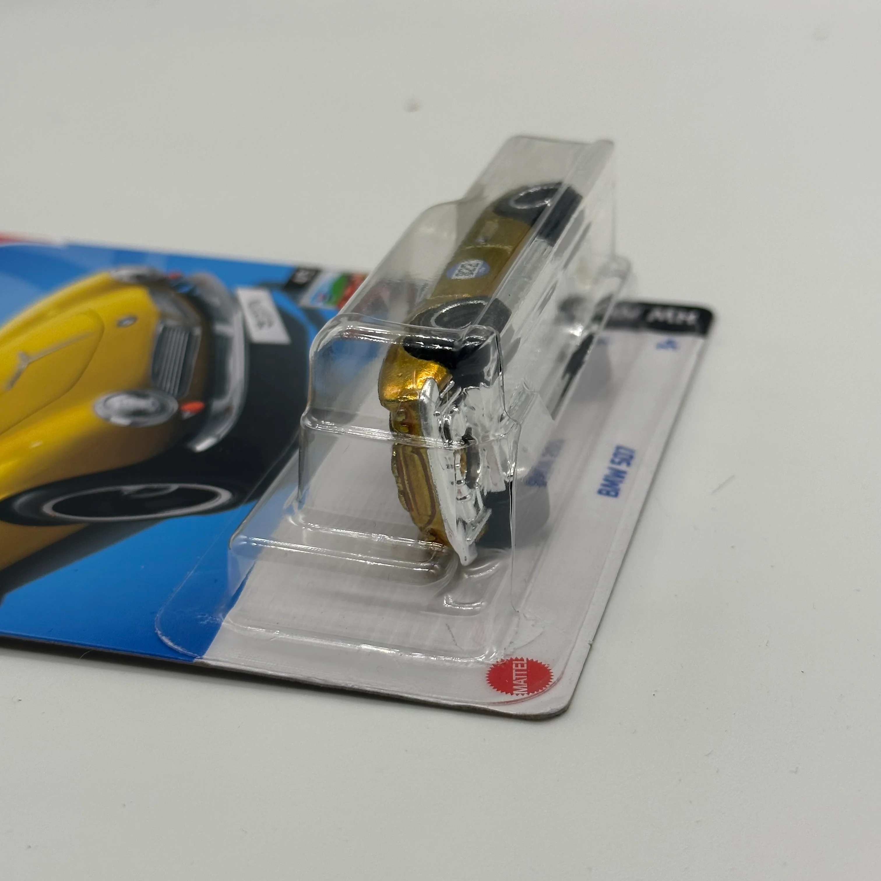BMW 507 *STH* Super Treasure Hunt - HW Roadsters 4/5 Hotwheels Mainline *CRACKED BLISTER - Image 4