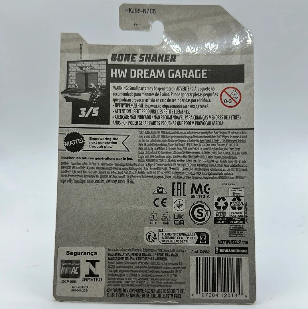 Bone Shaker - HW Dream Garage 3/5 Hotwheels Mainline 60/250 - Image 2