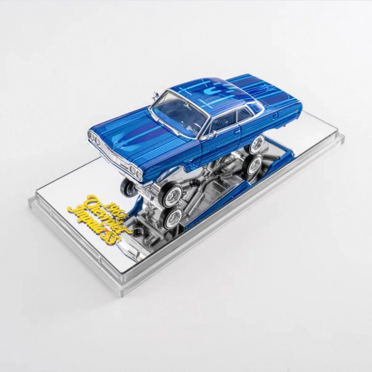 Chevrolet Impala 1964 SS Lowrider - Posable (Blue Coast) 1:64 - Image 2