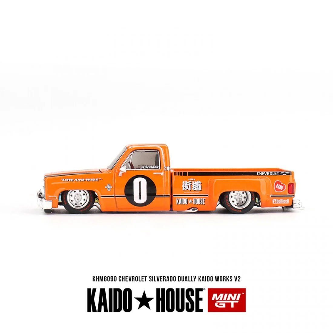 CHEVROLET SILVERADO DUALLY KAIDO WORKS V2 - Kaido house x MiniGT 1:64 (KHMG090) - Image 3