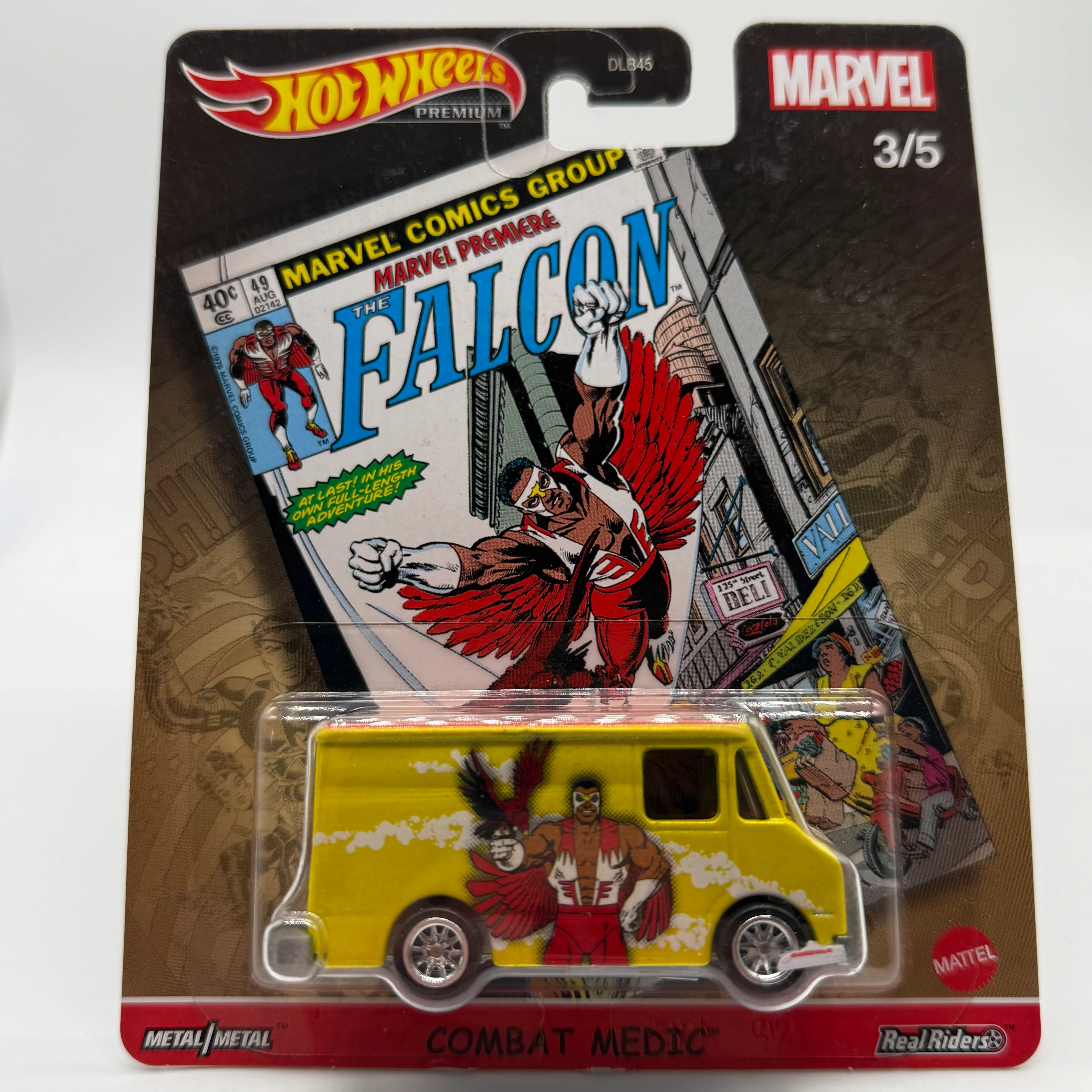 Combat Medic - Marvel Falcon 3/5 Hotwheels Premium