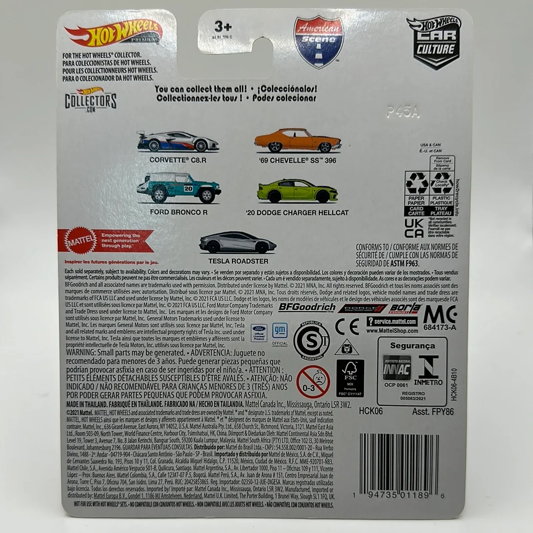 Corvette C8.R *CHASE* American Scene 0/5 Hotwheels Premium Car Culture 1:64 - Image 2